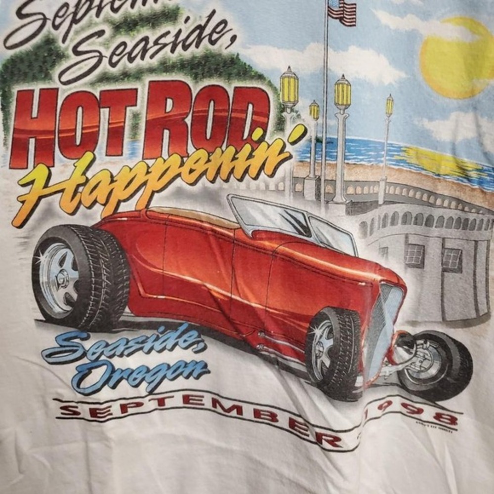 1998 Hot Rod Oregon Seaside T-shirt - Picture 2 of 4